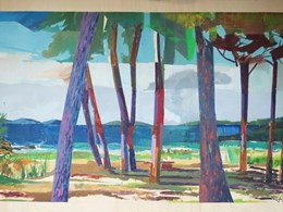 Arra (Sanxenxo)  2º premio concurso pintura rápida 2019